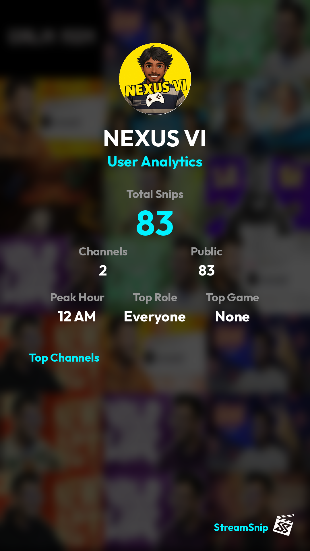 Stats Share Card
