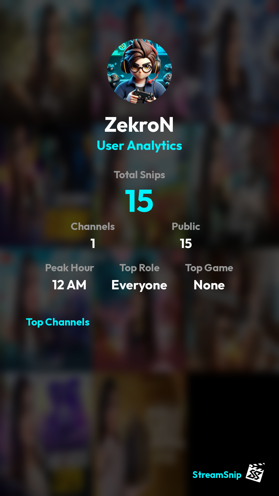 Stats Share Card