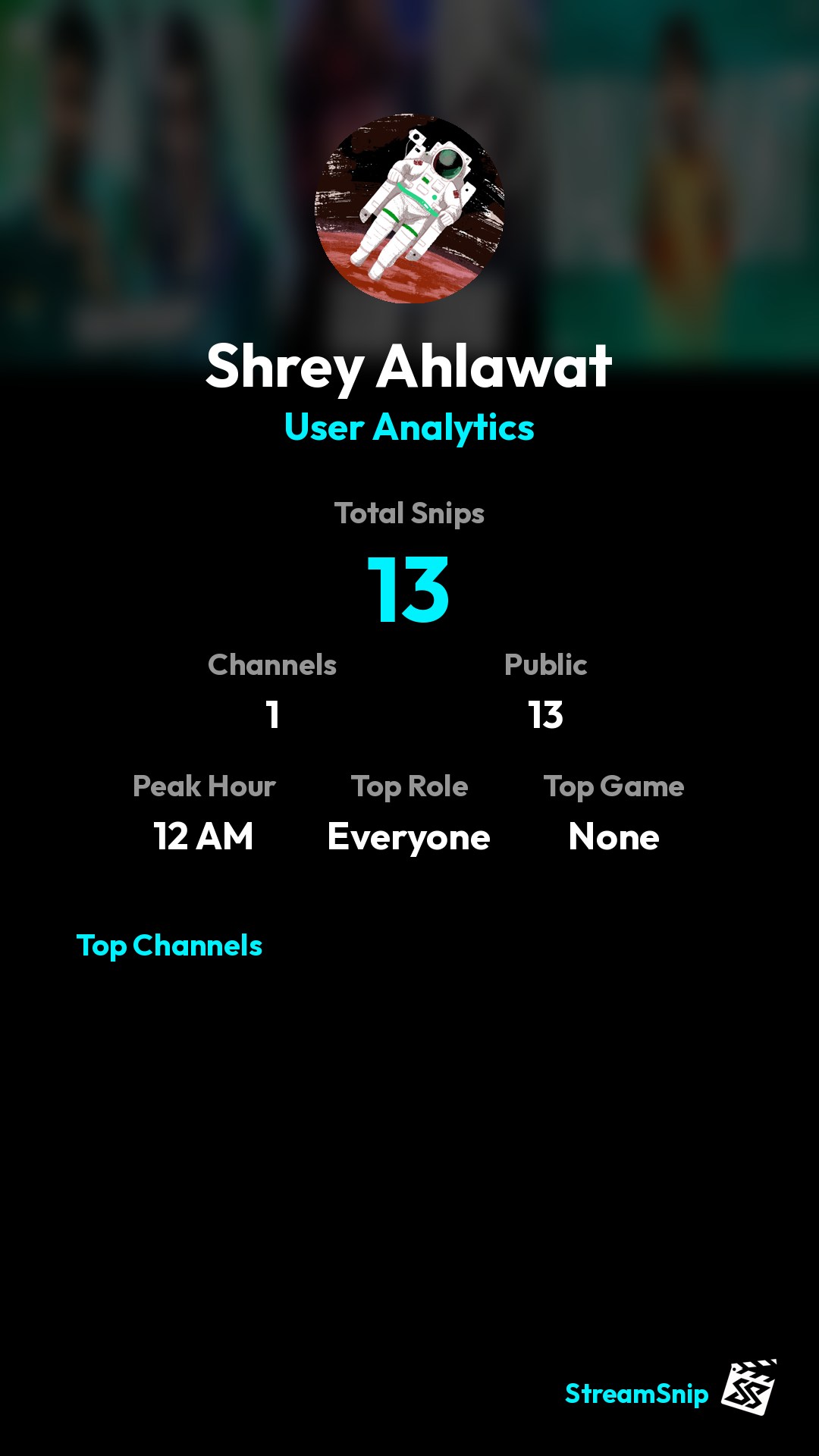 Stats Share Card