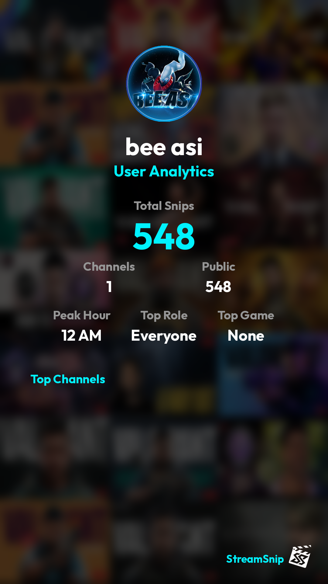 Stats Share Card