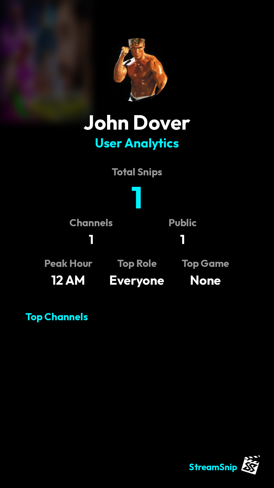 Stats Share Card