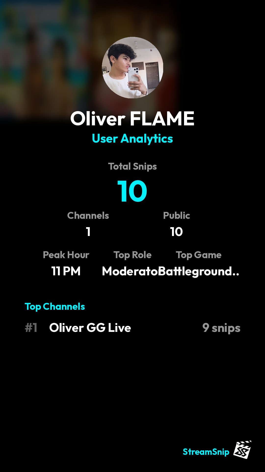 Stats Share Card
