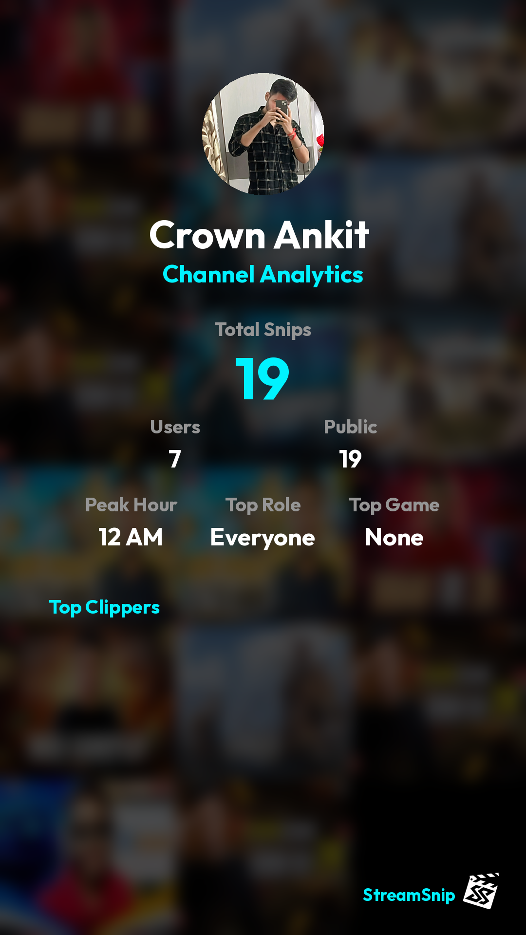 Stats Share Card