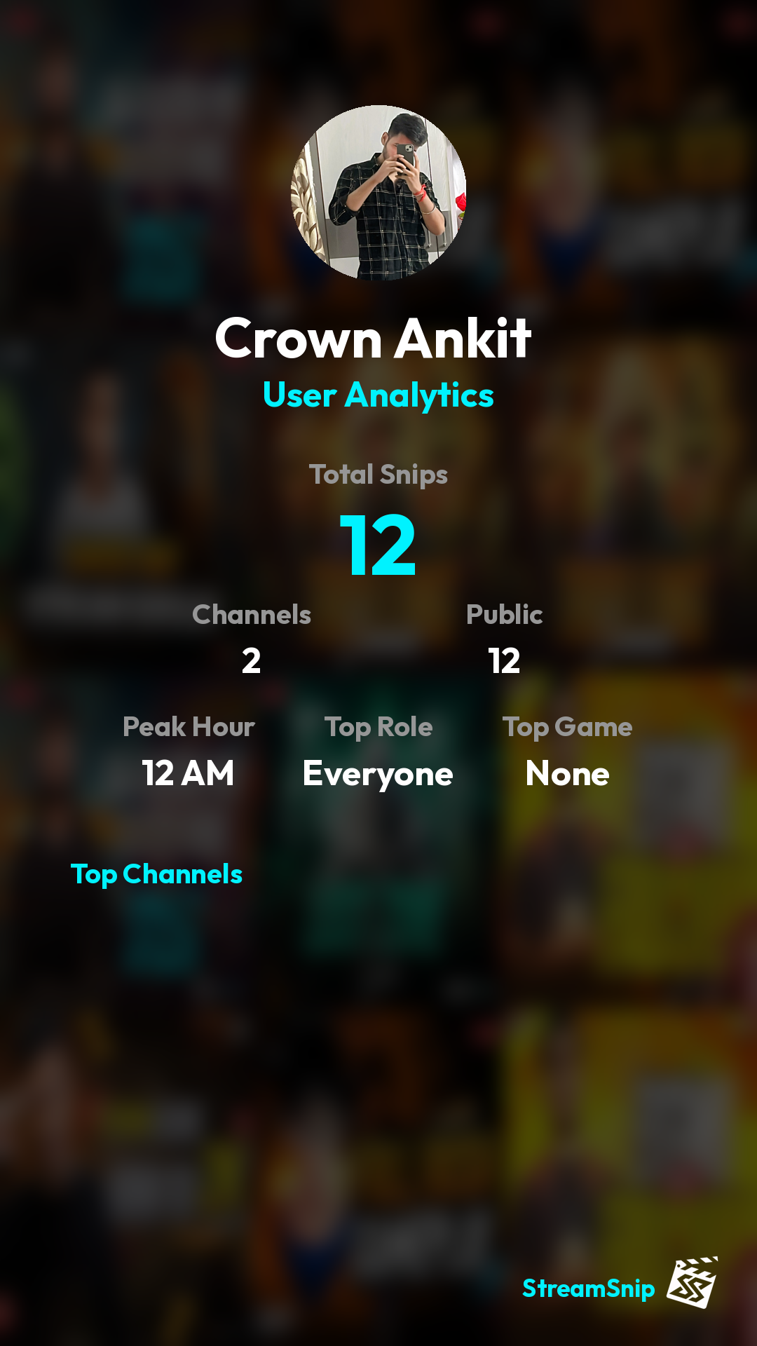 Stats Share Card