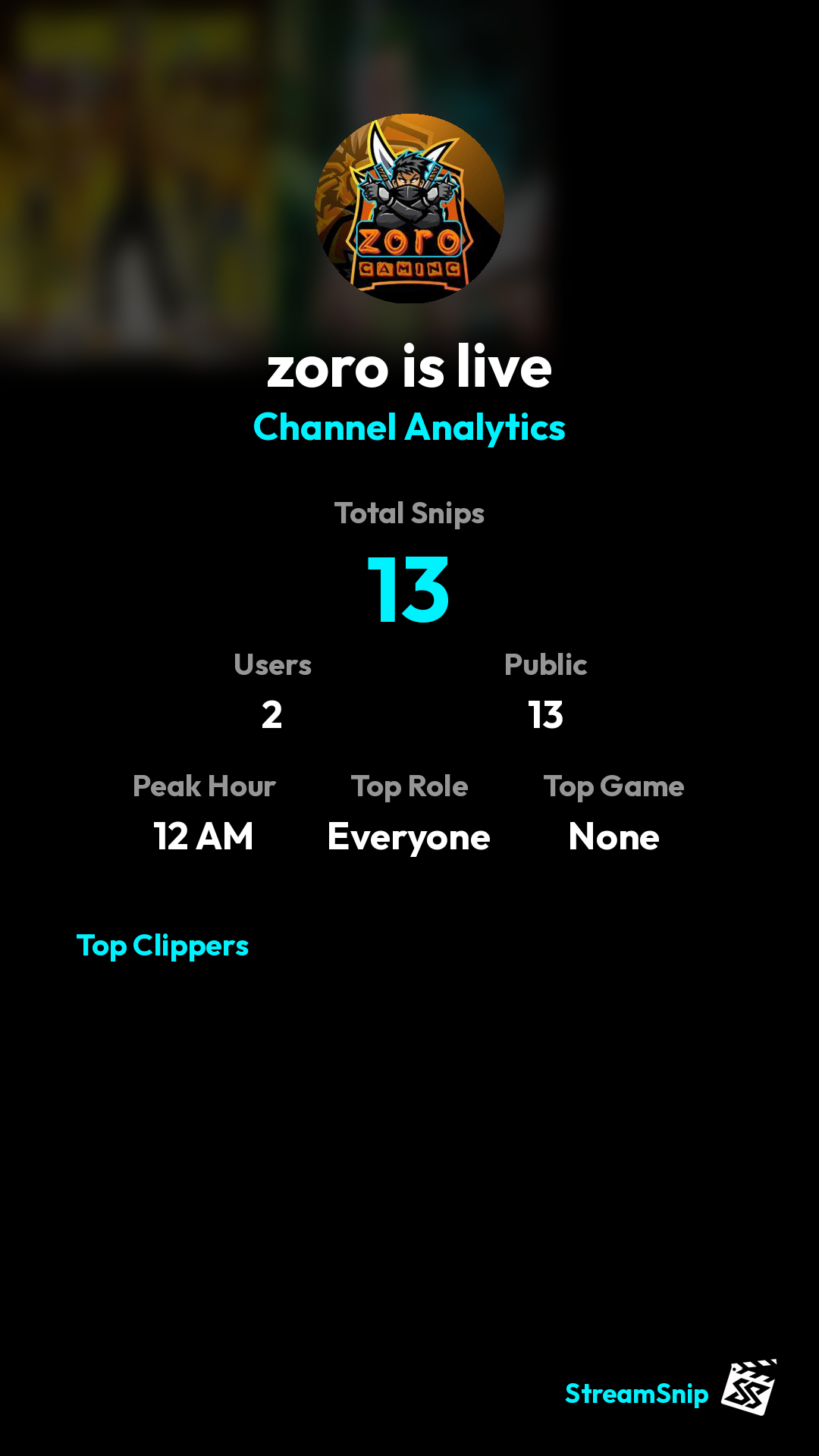 Stats Share Card