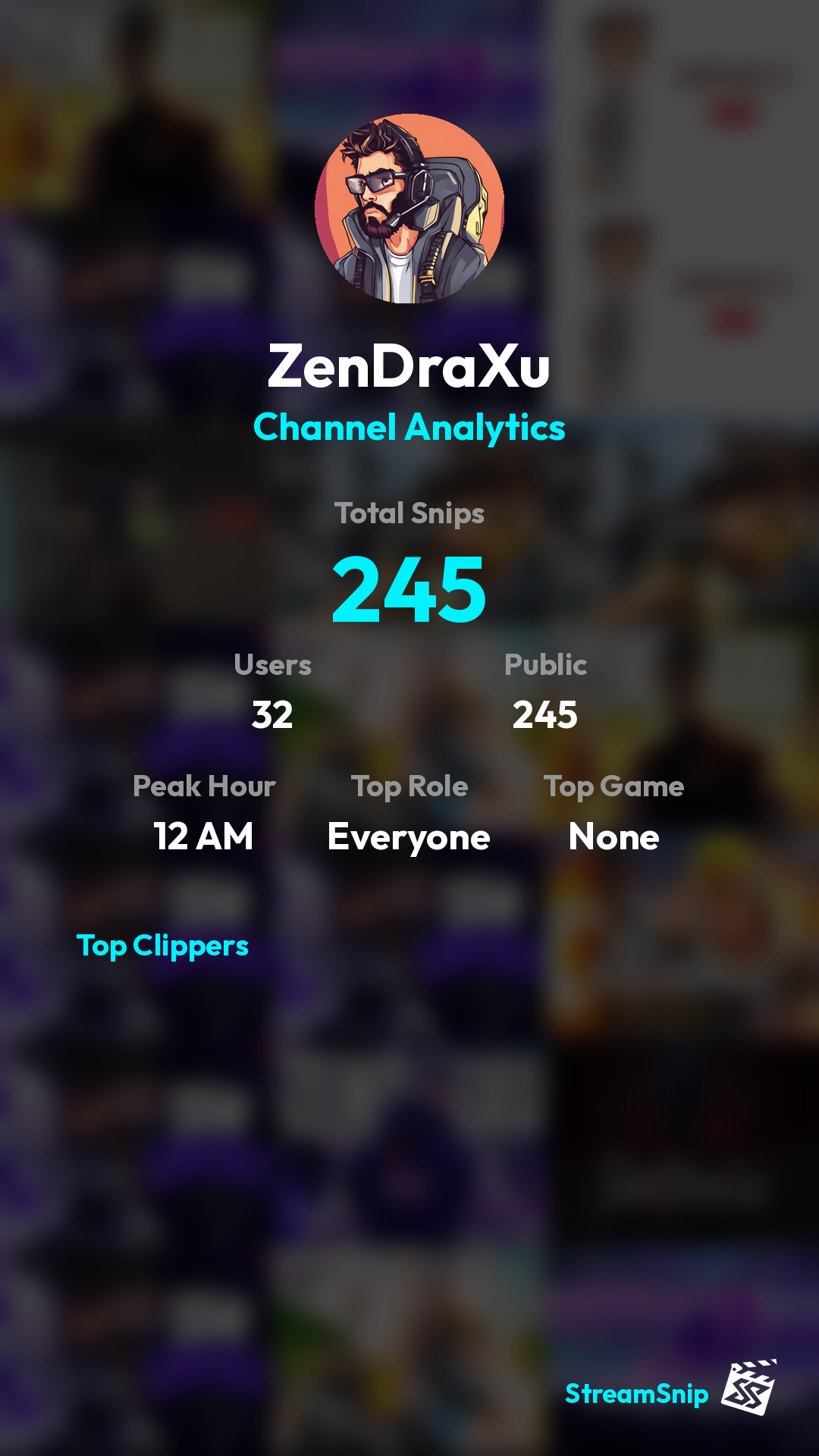 Stats Share Card