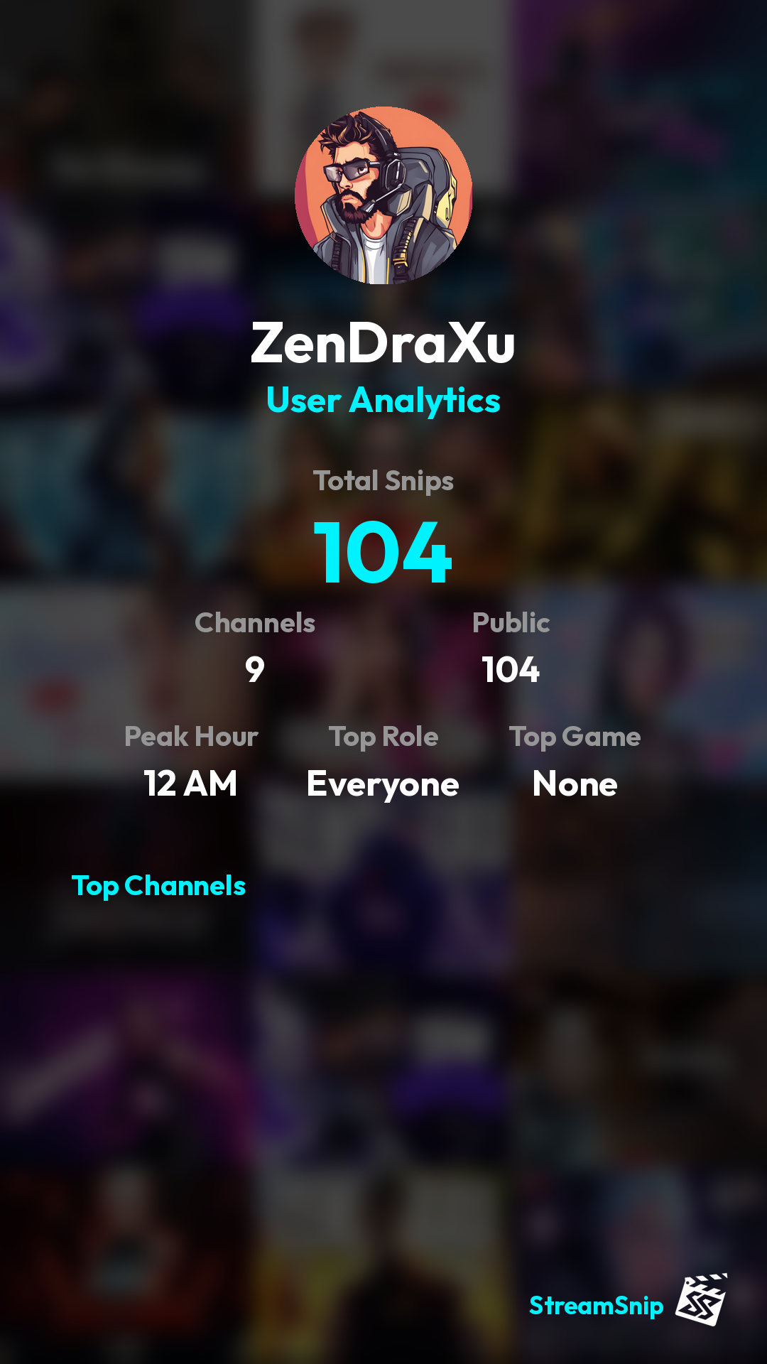 Stats Share Card