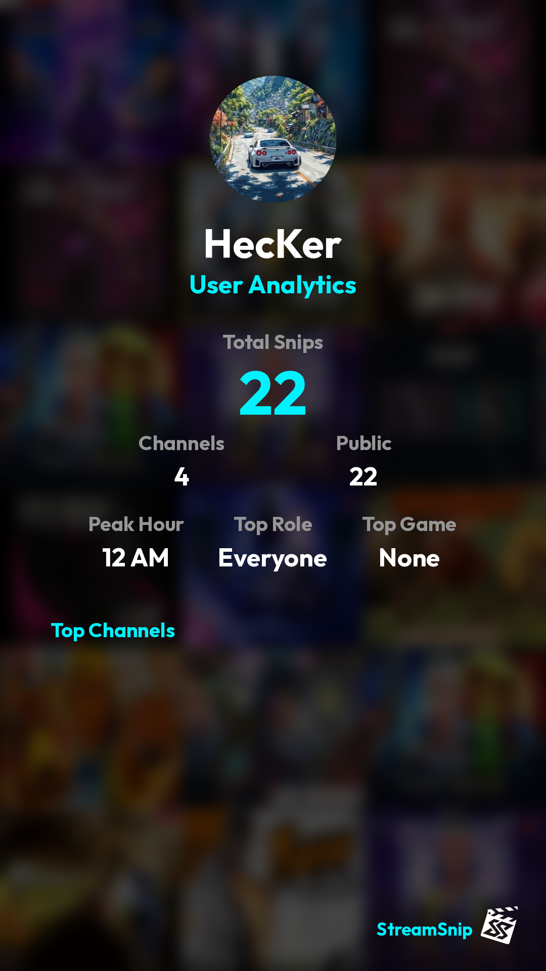 Stats Share Card