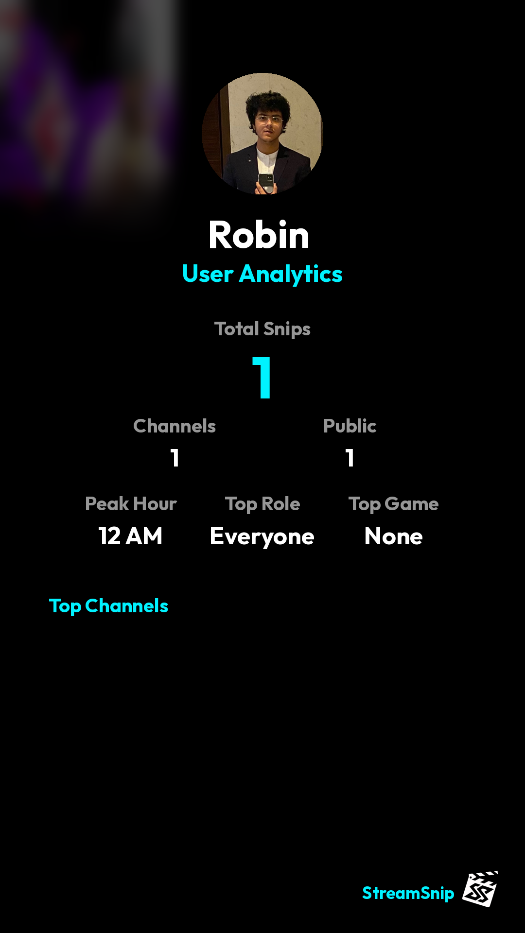 Stats Share Card
