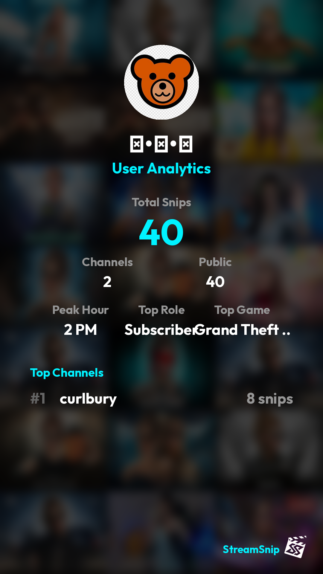 Stats Share Card