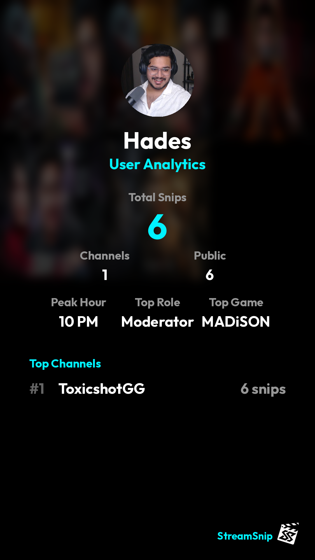 Stats Share Card