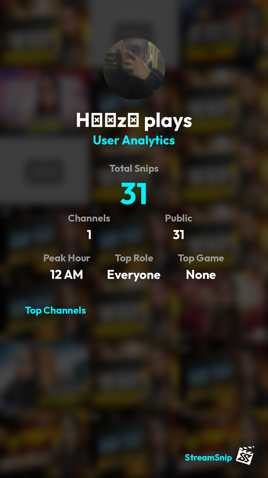 Stats Share Card