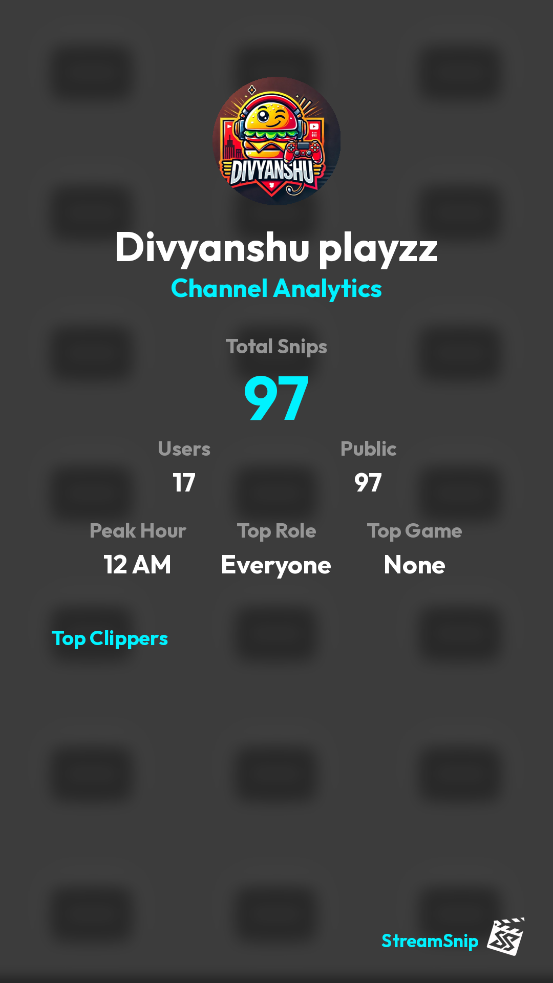 Stats Share Card