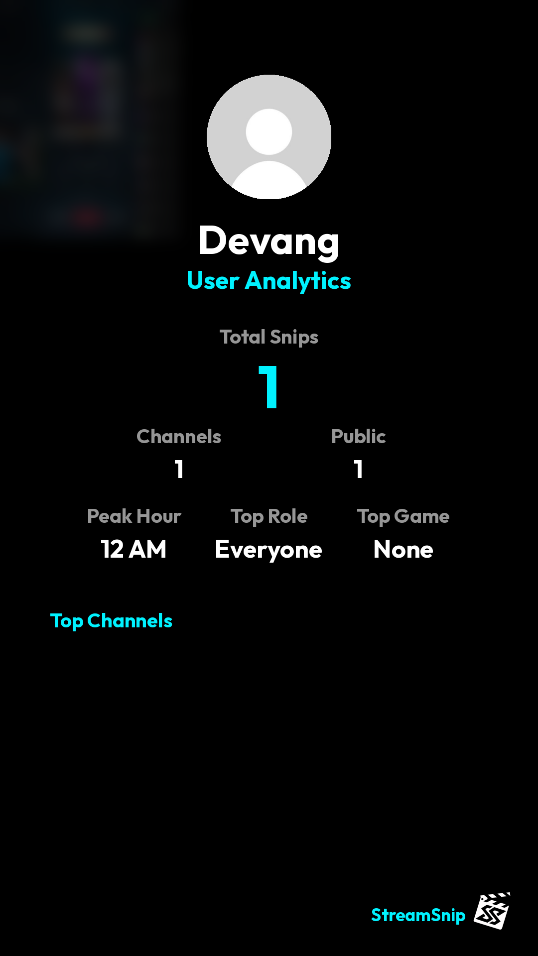 Stats Share Card