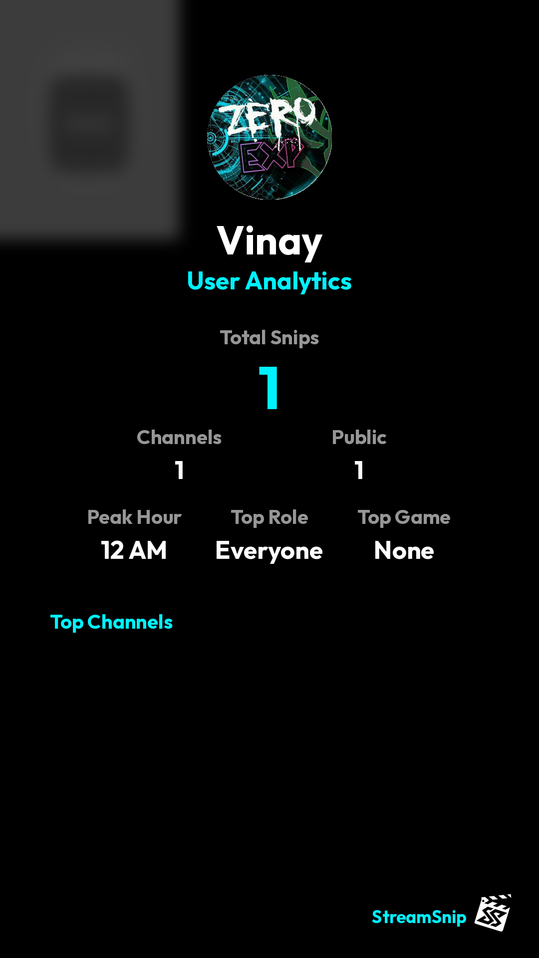 Stats Share Card