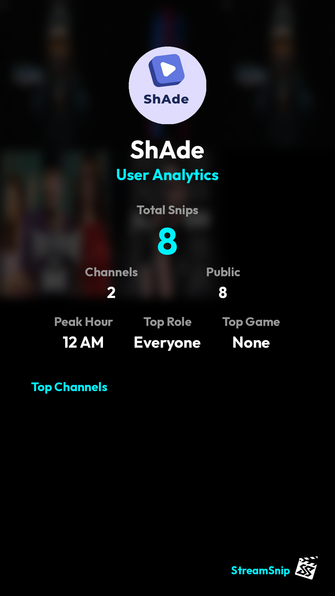 Stats Share Card