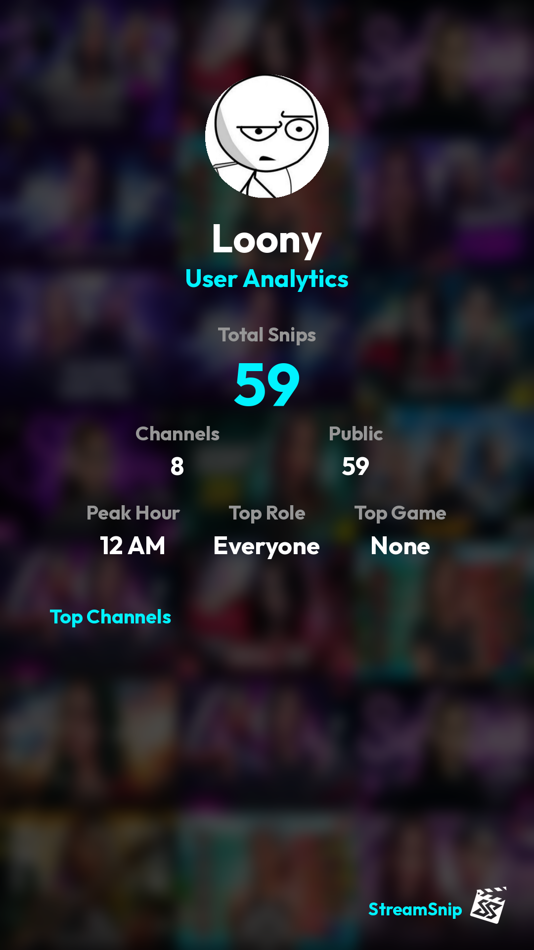 Stats Share Card