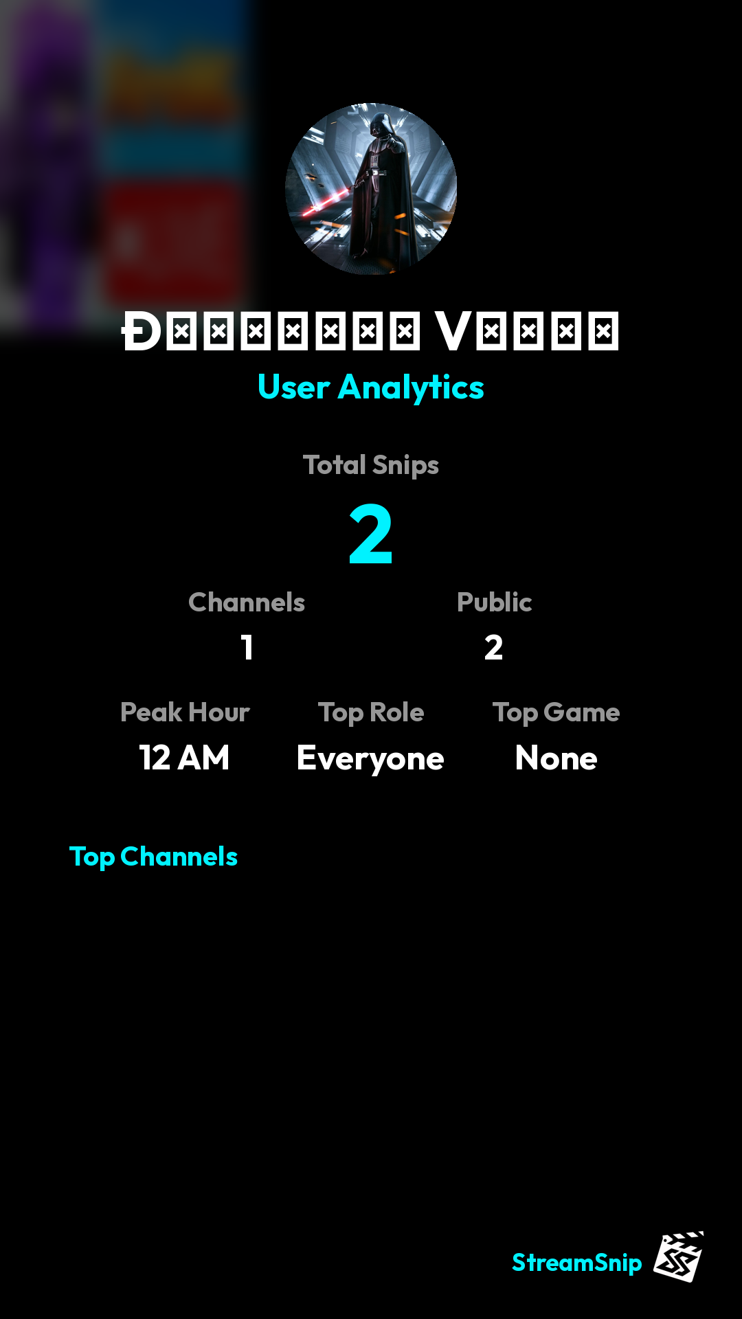 Stats Share Card