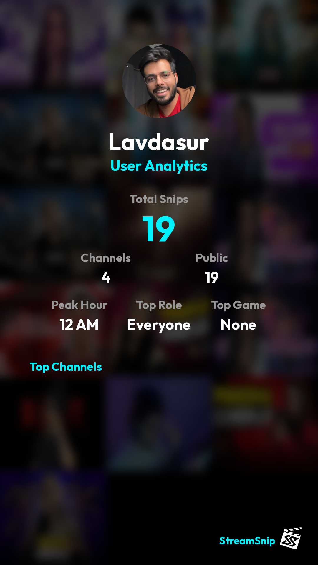 Stats Share Card