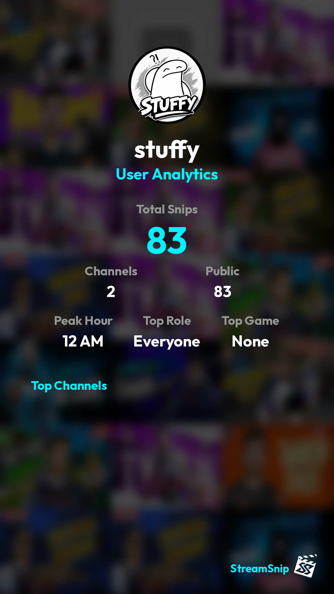 Stats Share Card