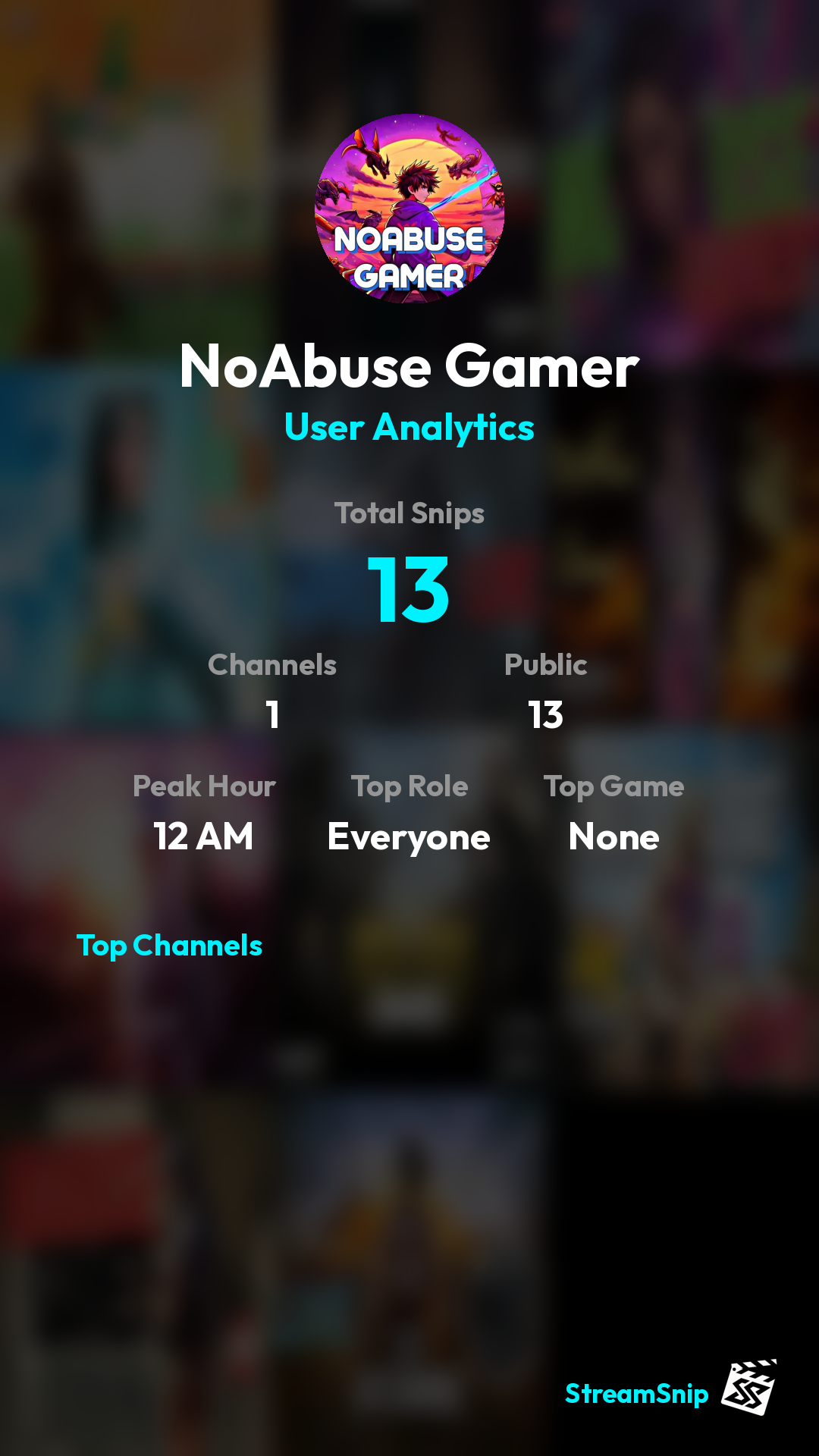 Stats Share Card