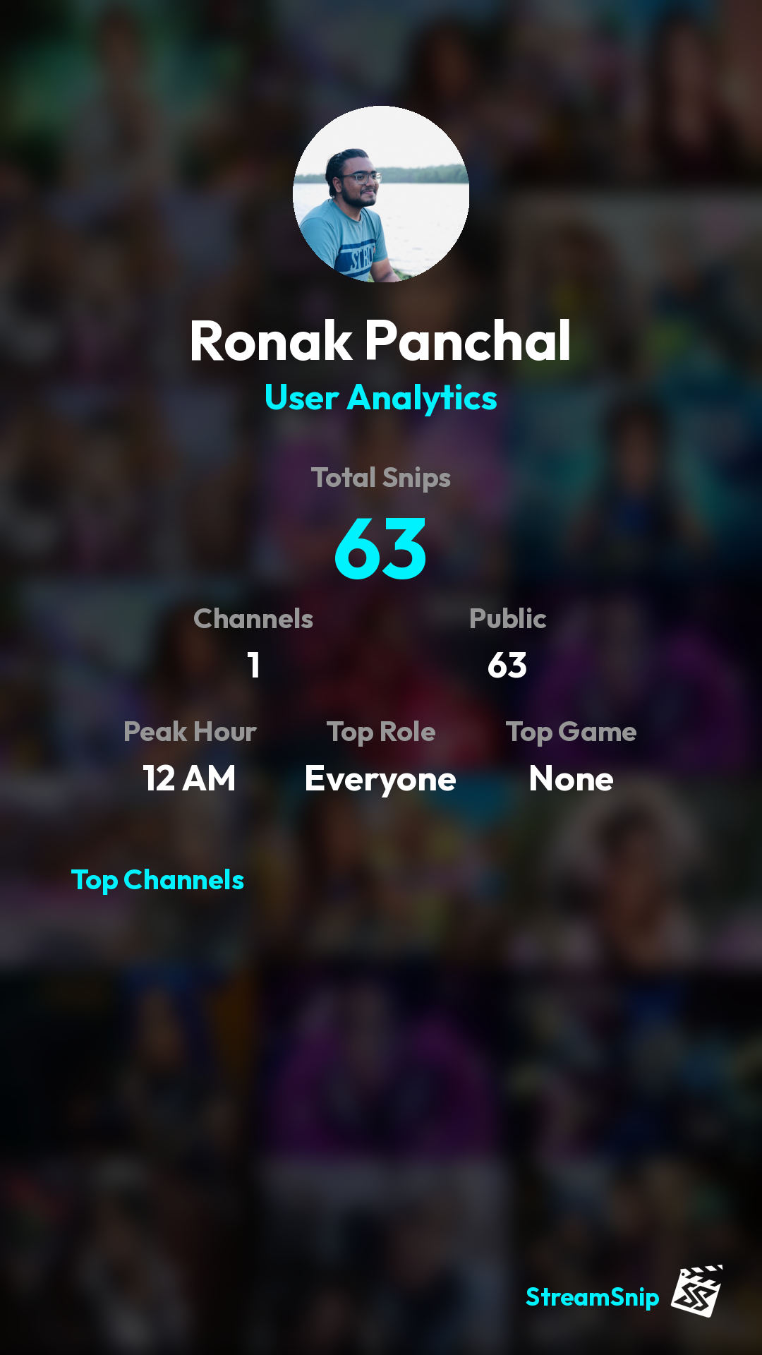 Stats Share Card