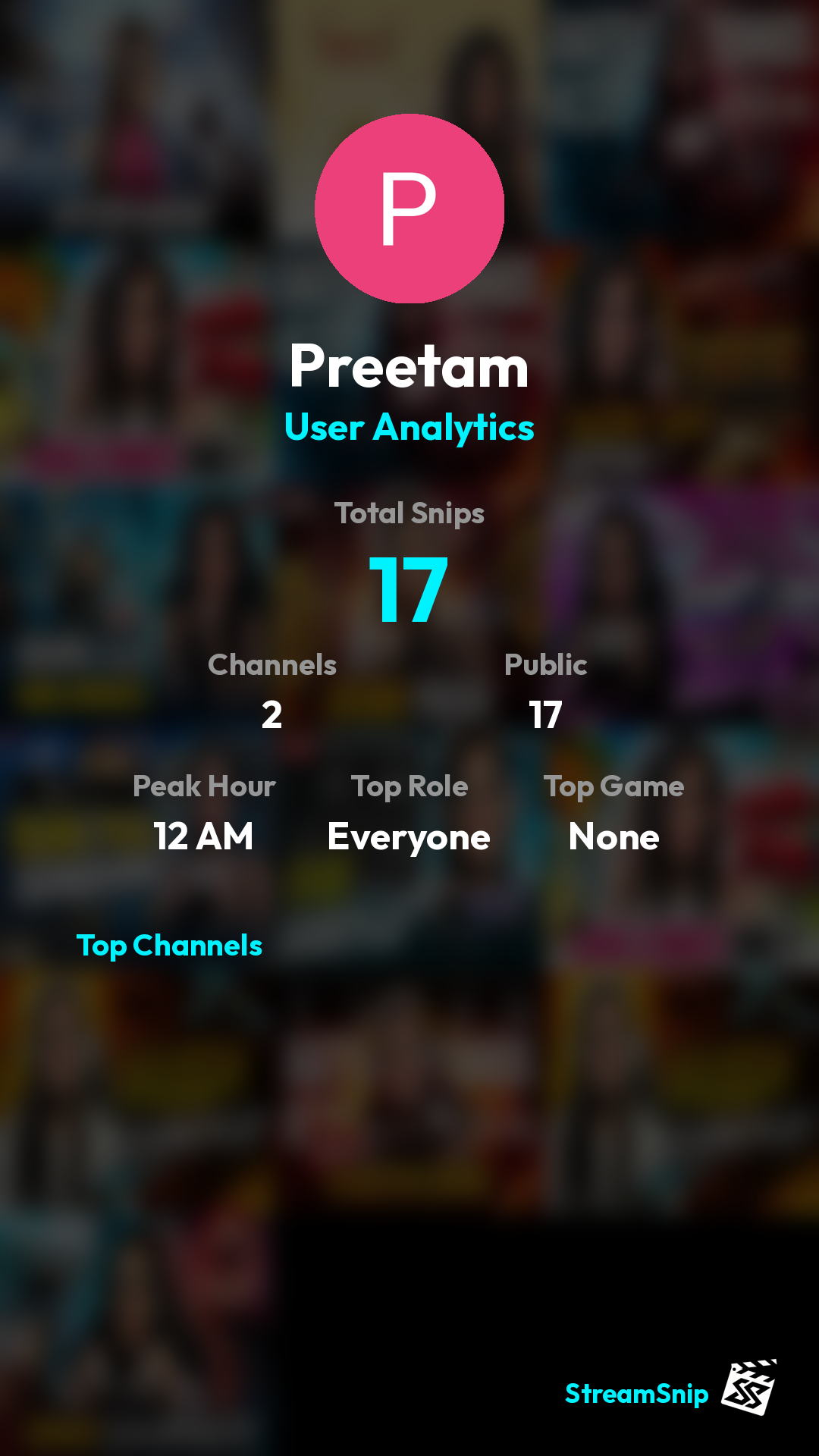 Stats Share Card