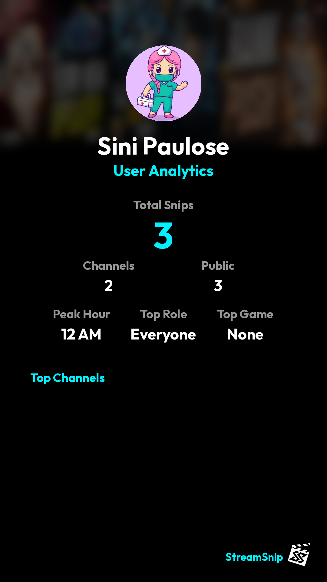 Stats Share Card