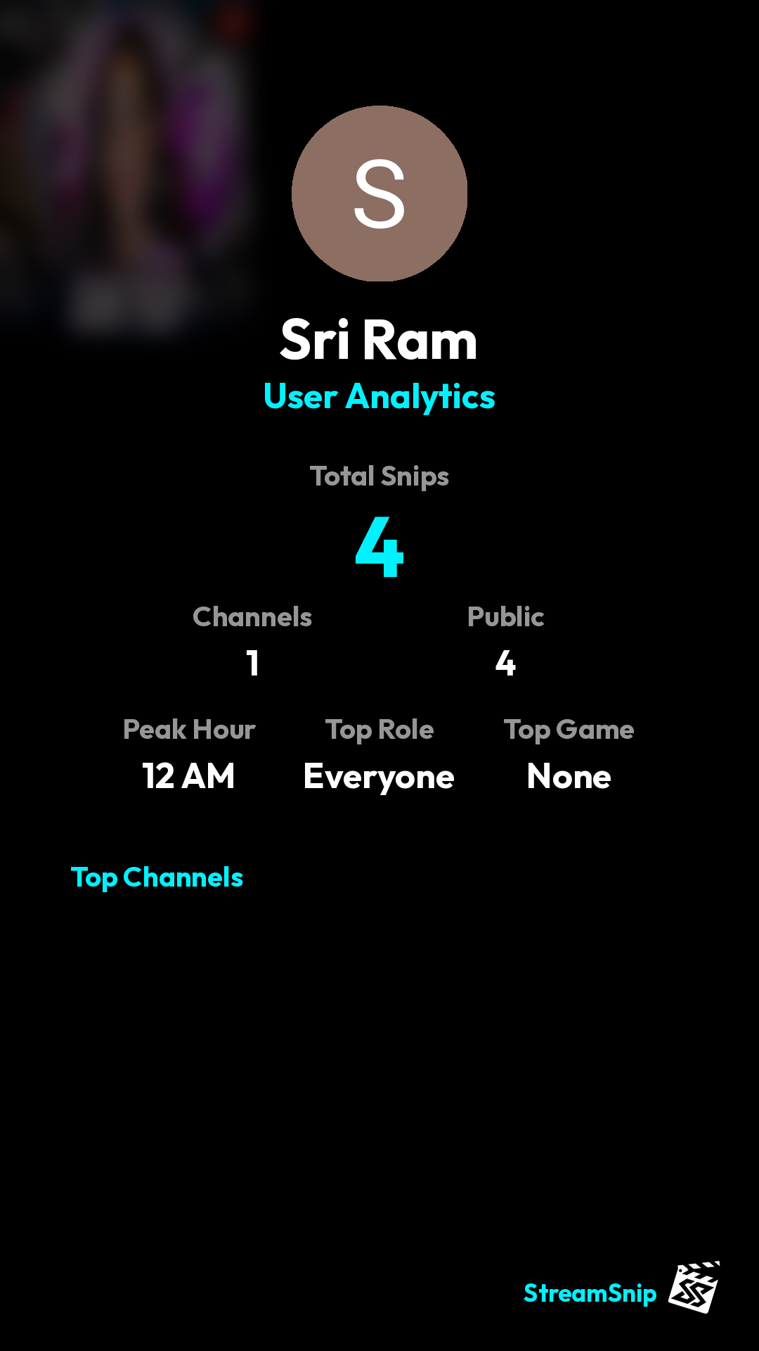 Stats Share Card