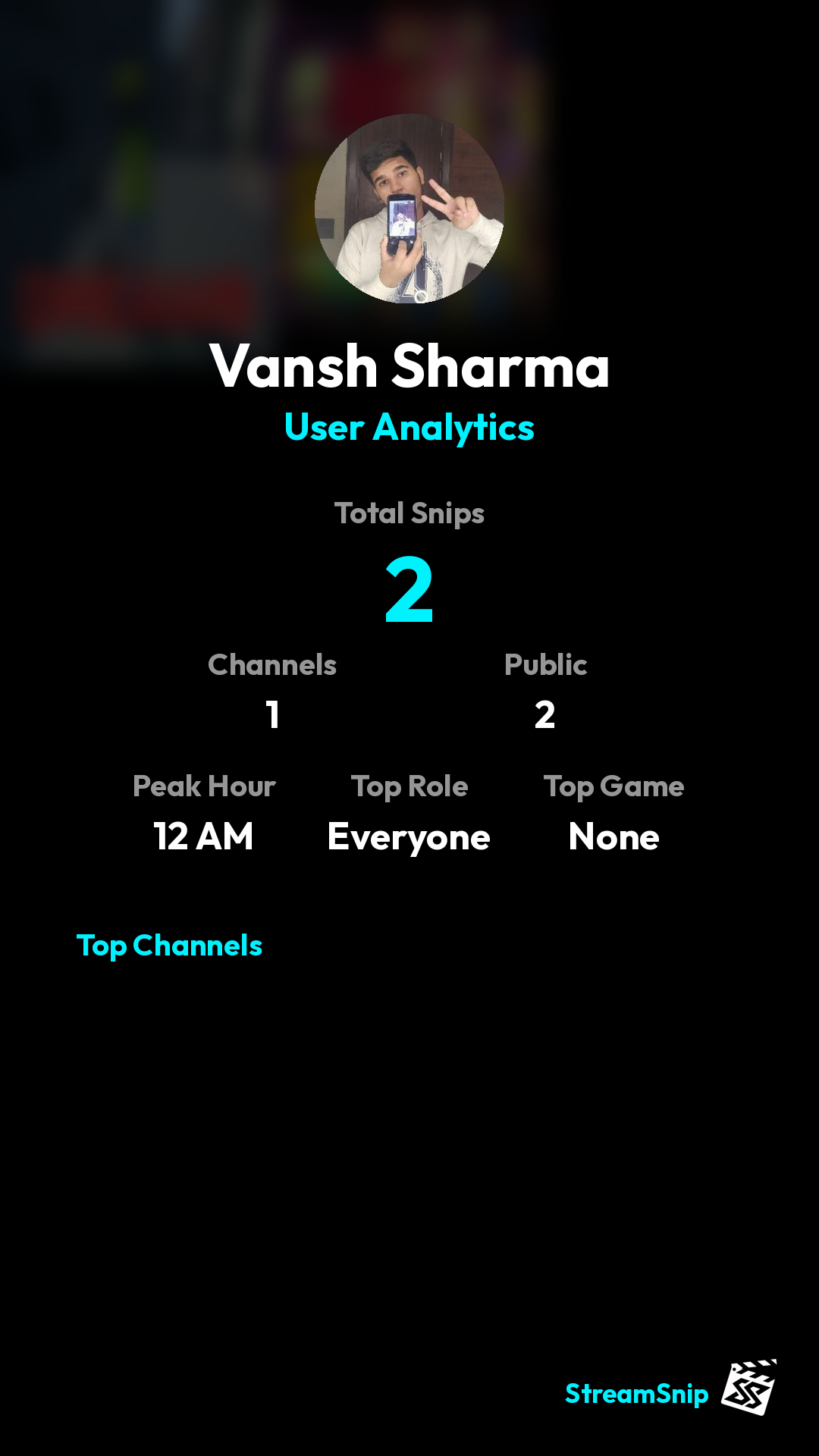 Stats Share Card