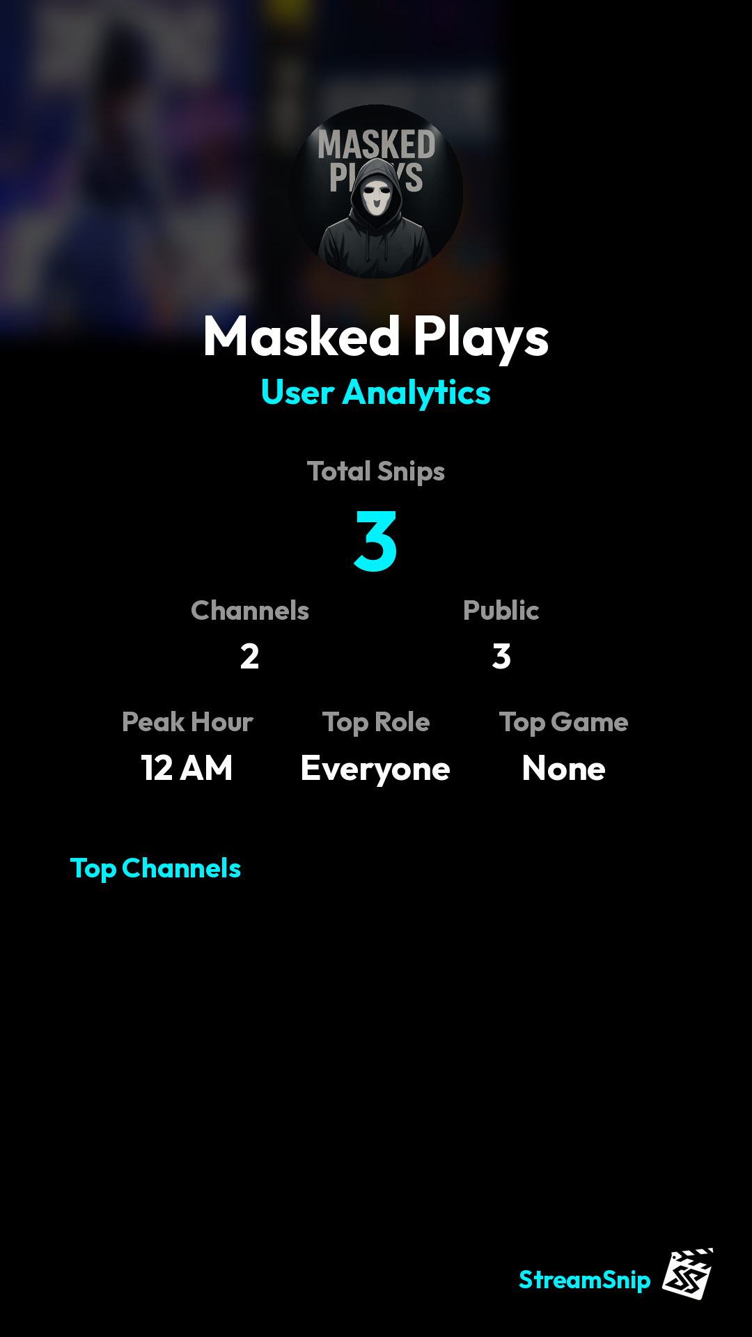 Stats Share Card