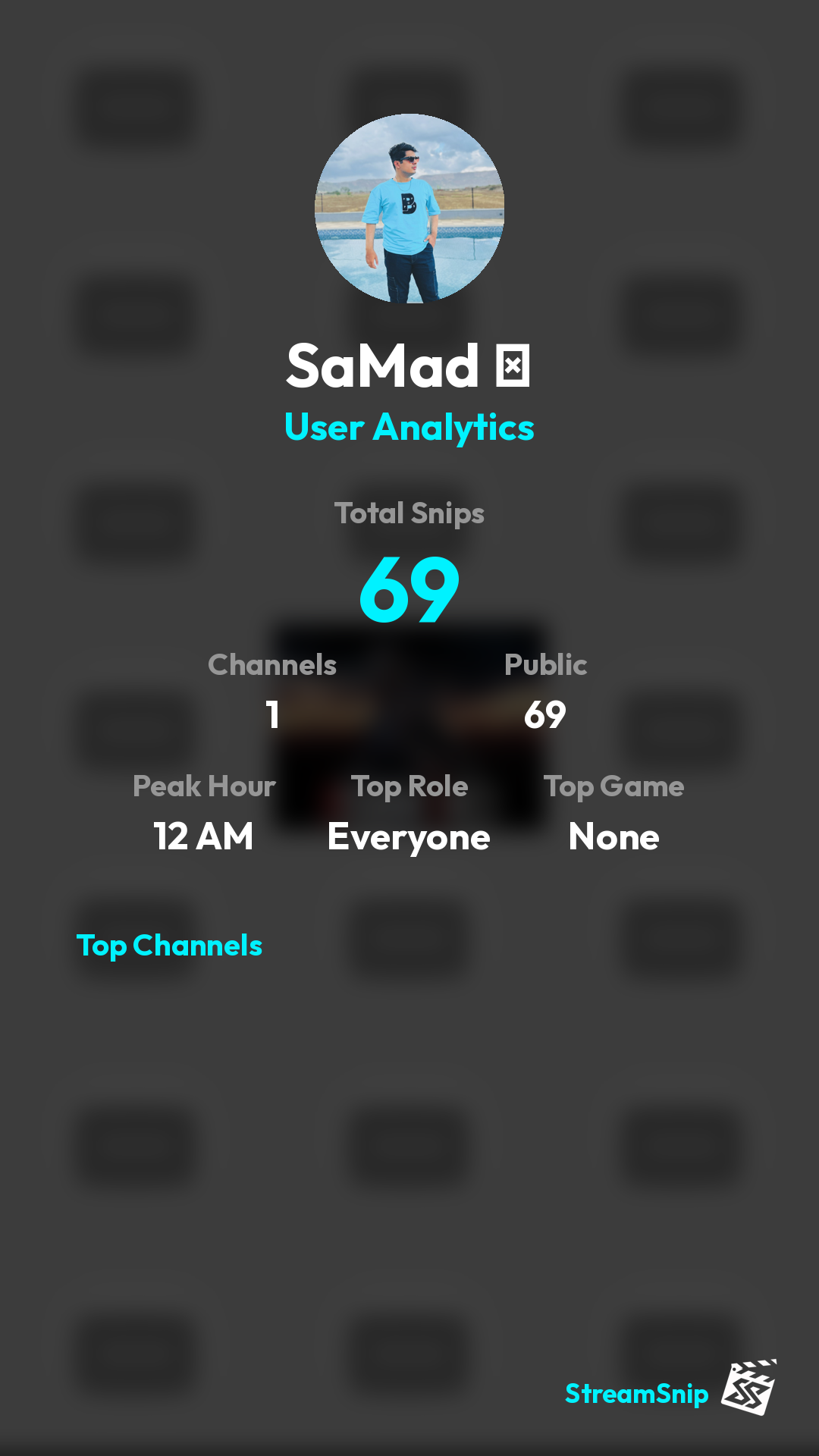 Stats Share Card