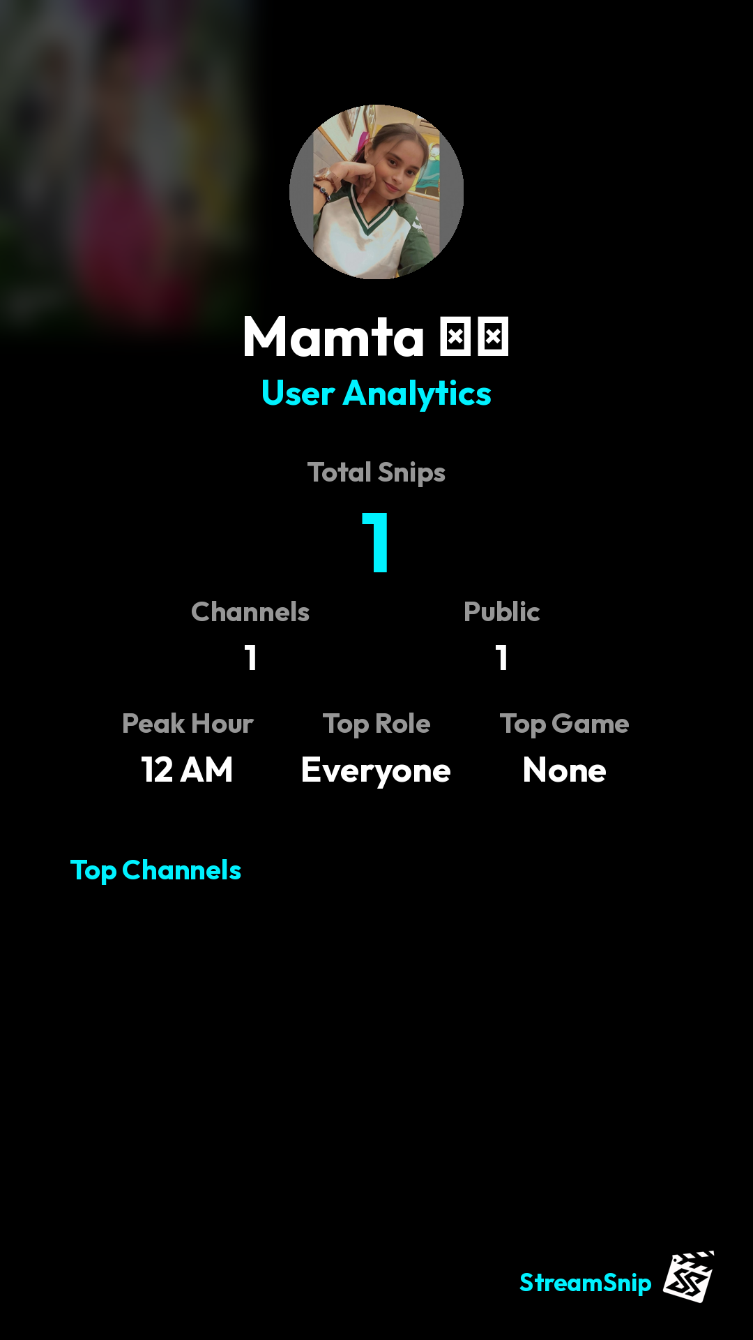 Stats Share Card