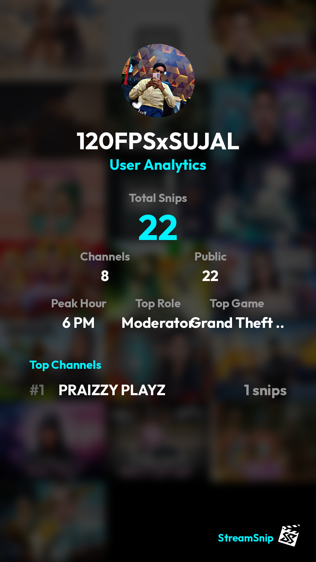 Stats Share Card