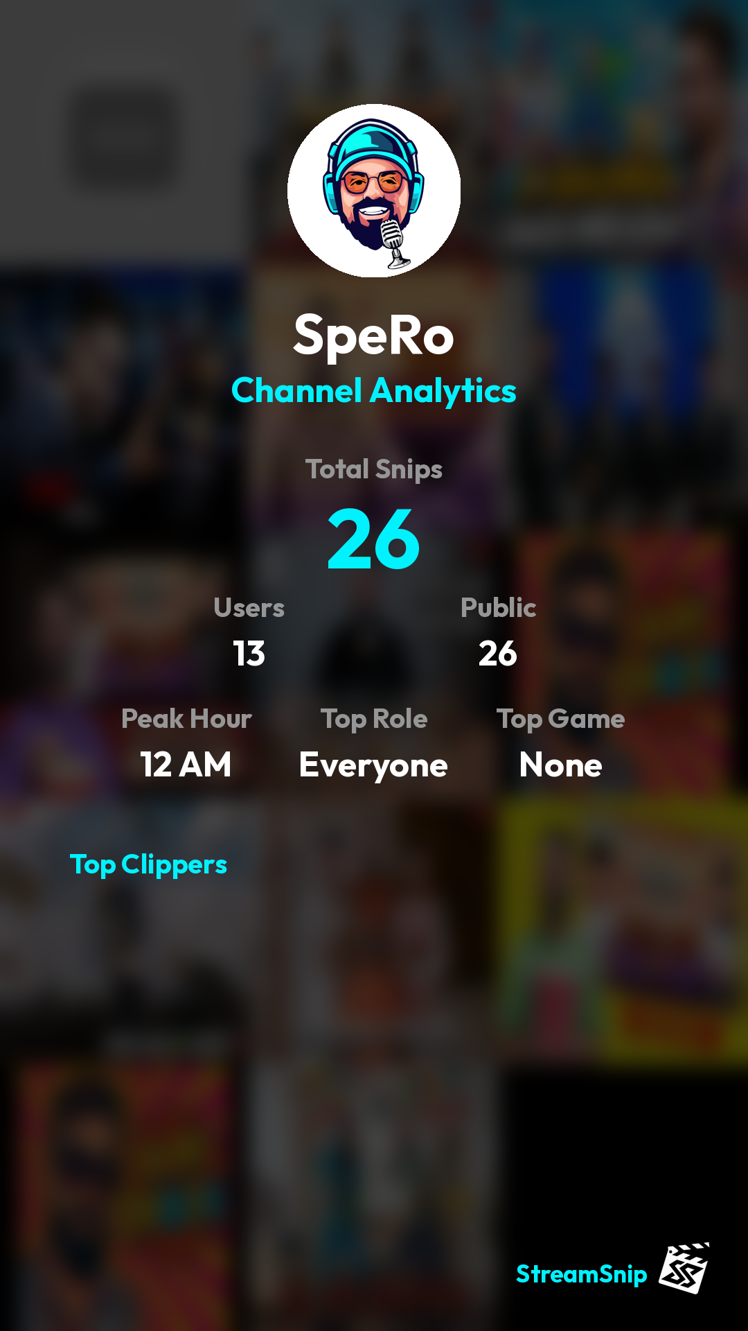 Stats Share Card