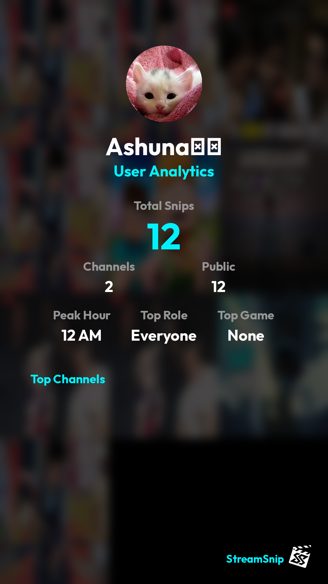 Stats Share Card