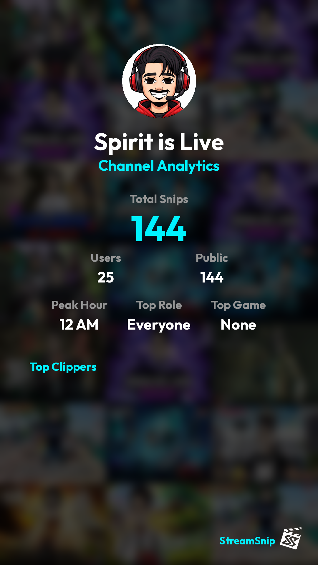 Stats Share Card