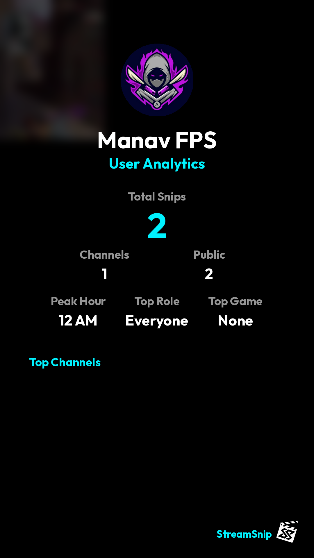 Stats Share Card