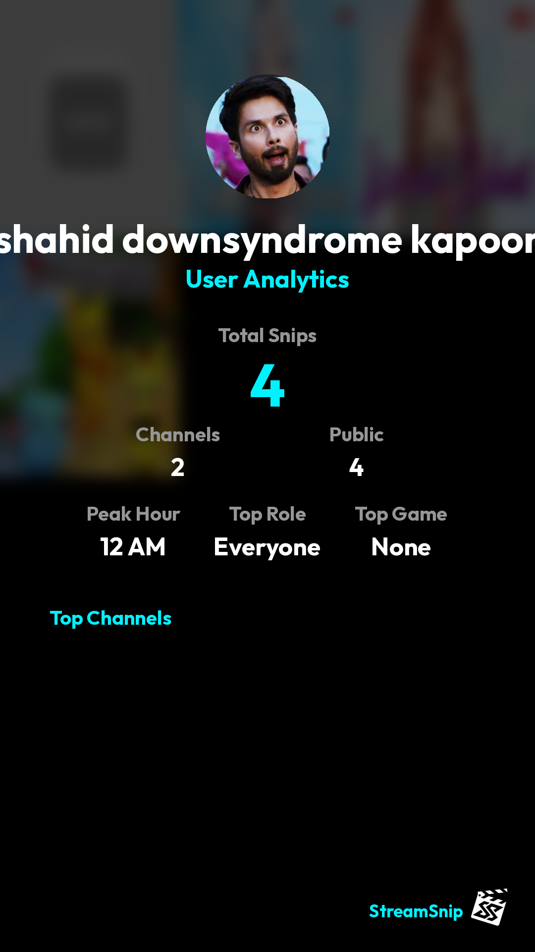 Stats Share Card