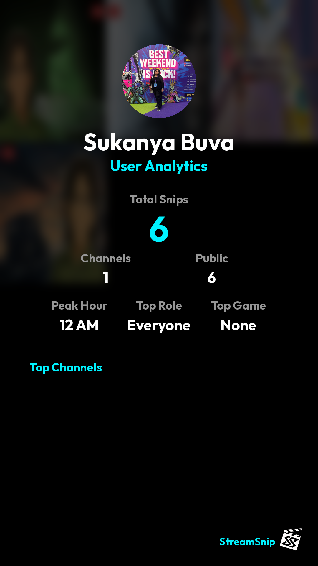 Stats Share Card