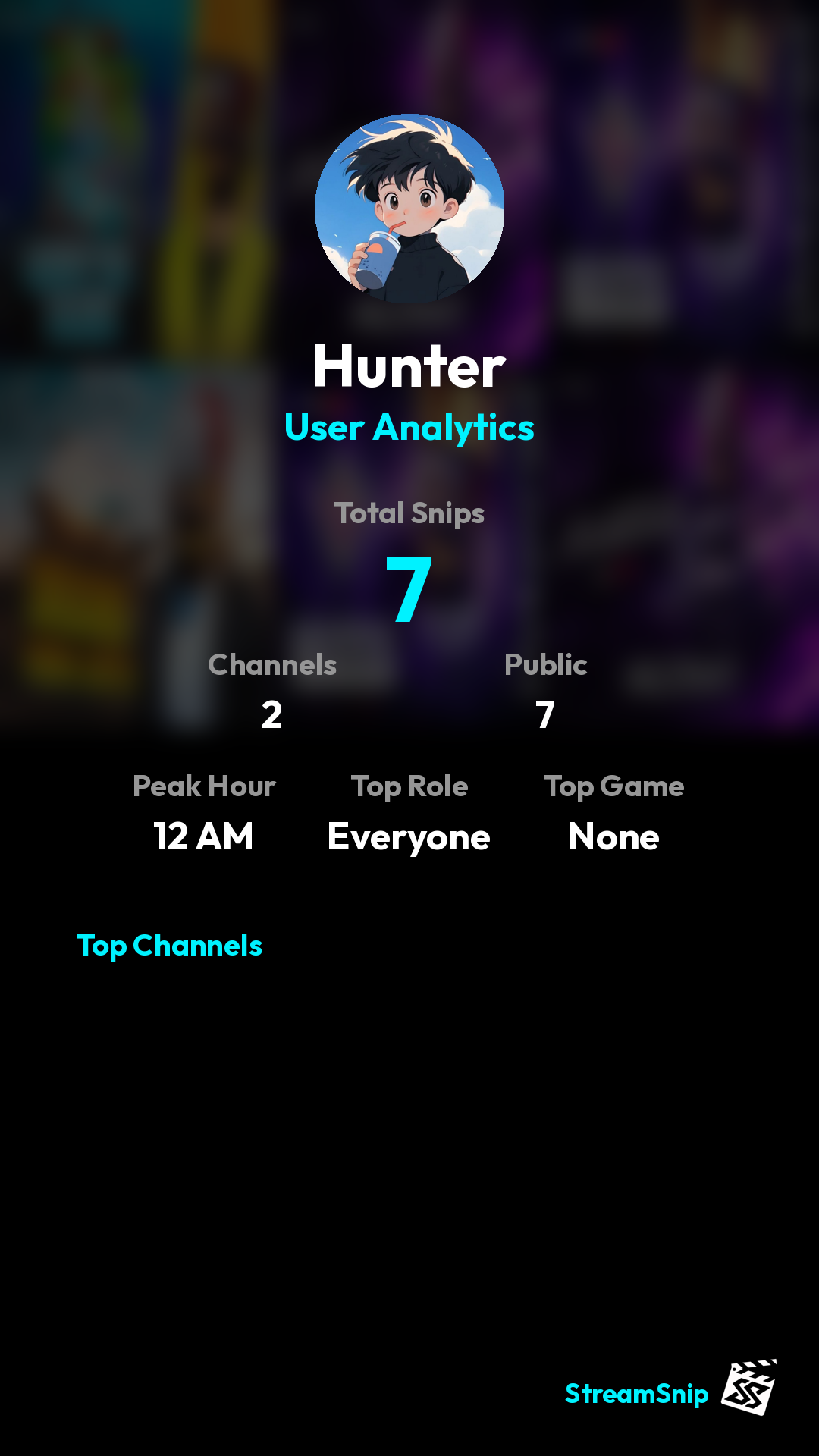 Stats Share Card