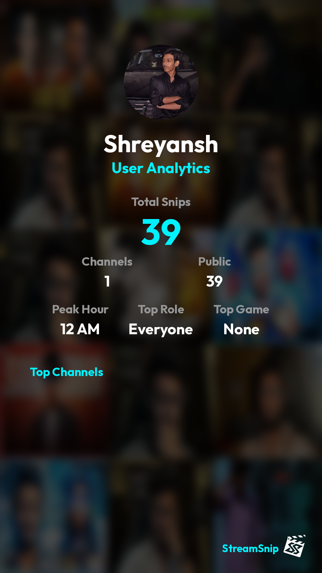 Stats Share Card
