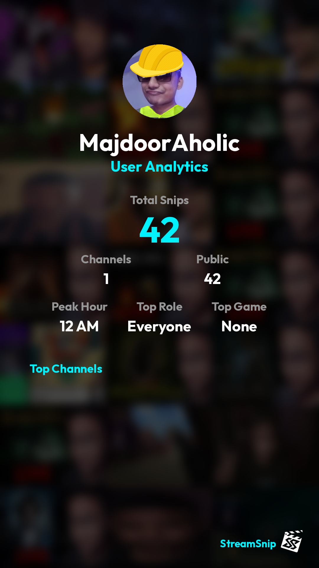 Stats Share Card