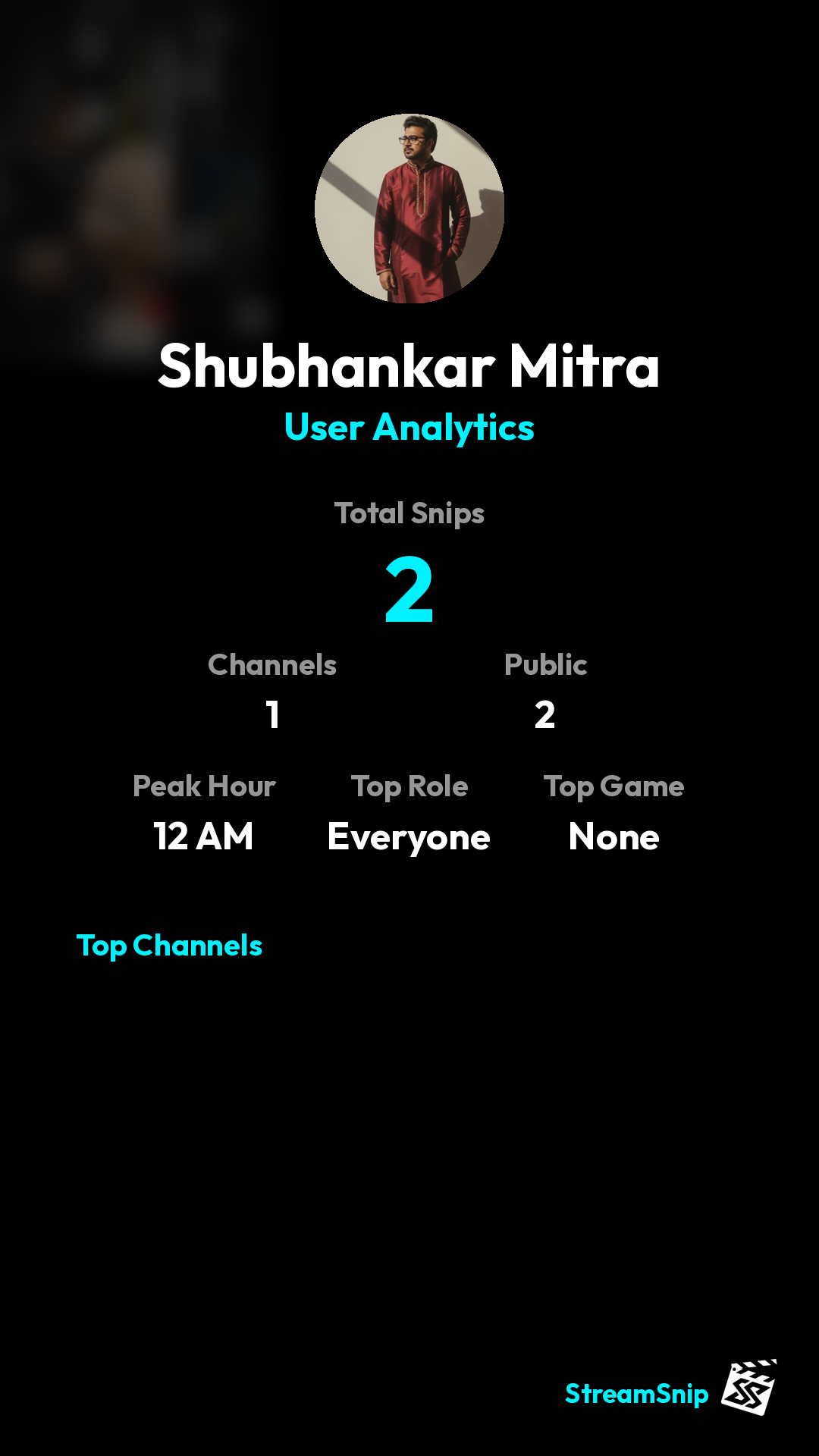Stats Share Card