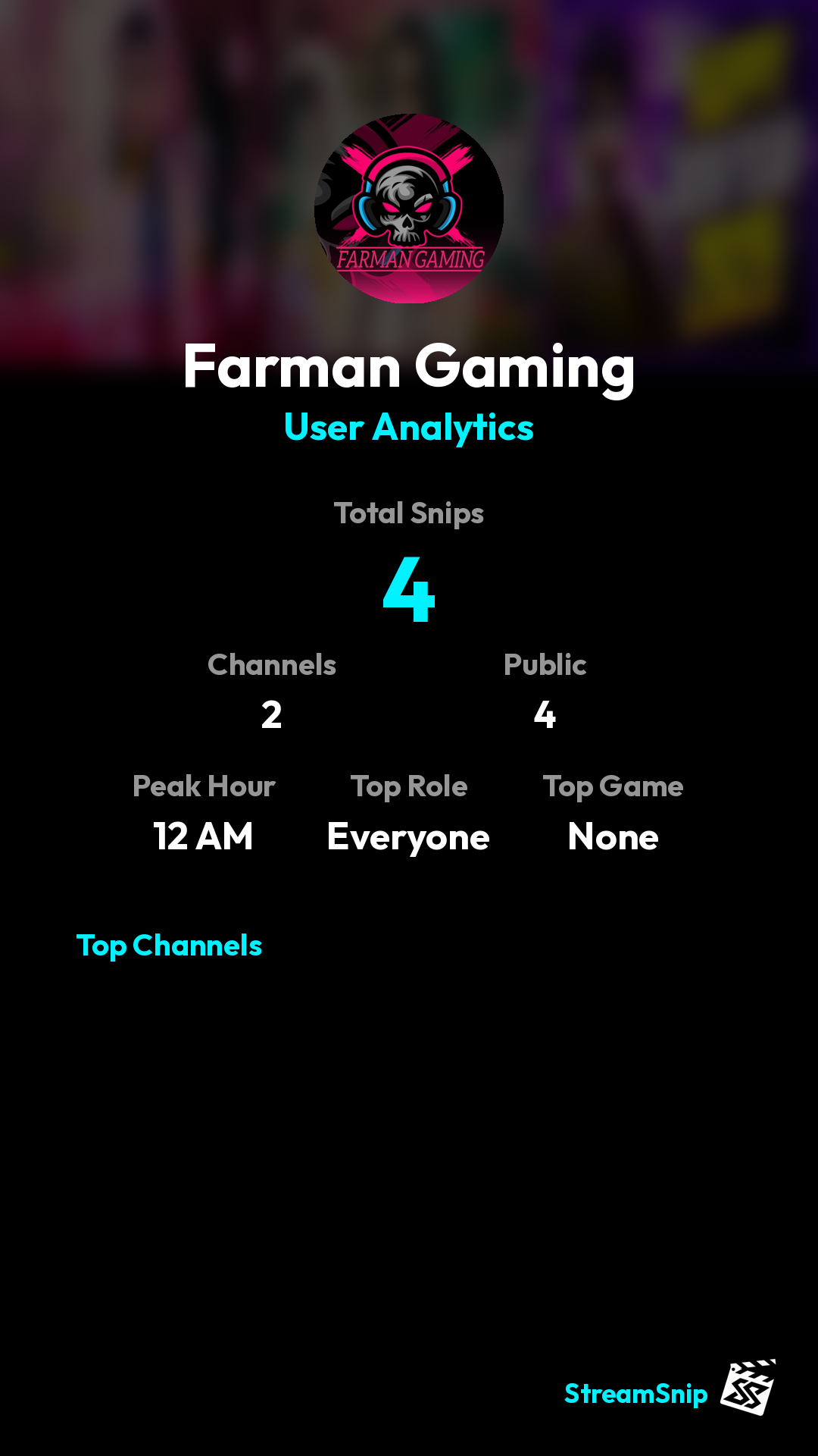 Stats Share Card