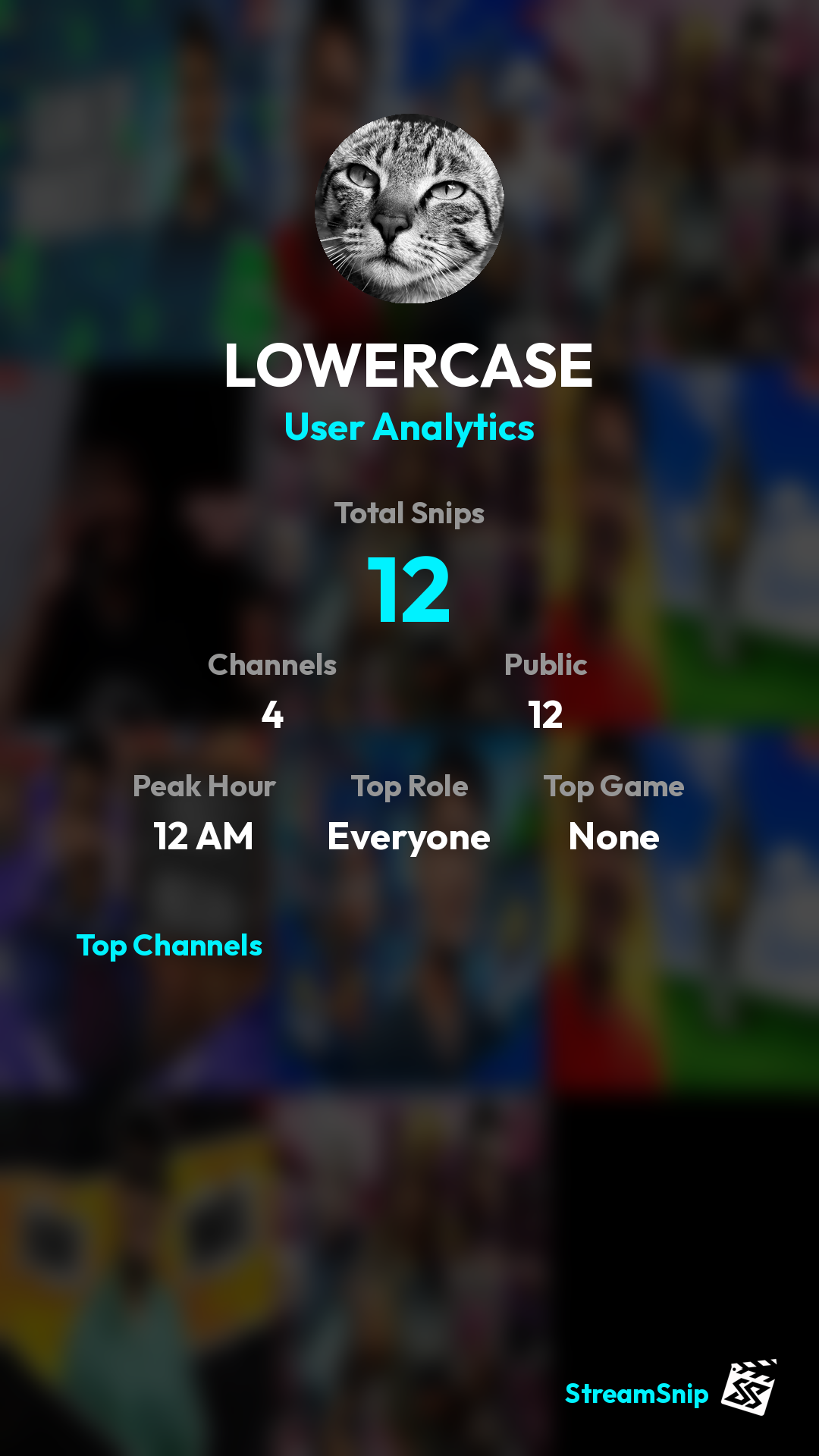 Stats Share Card