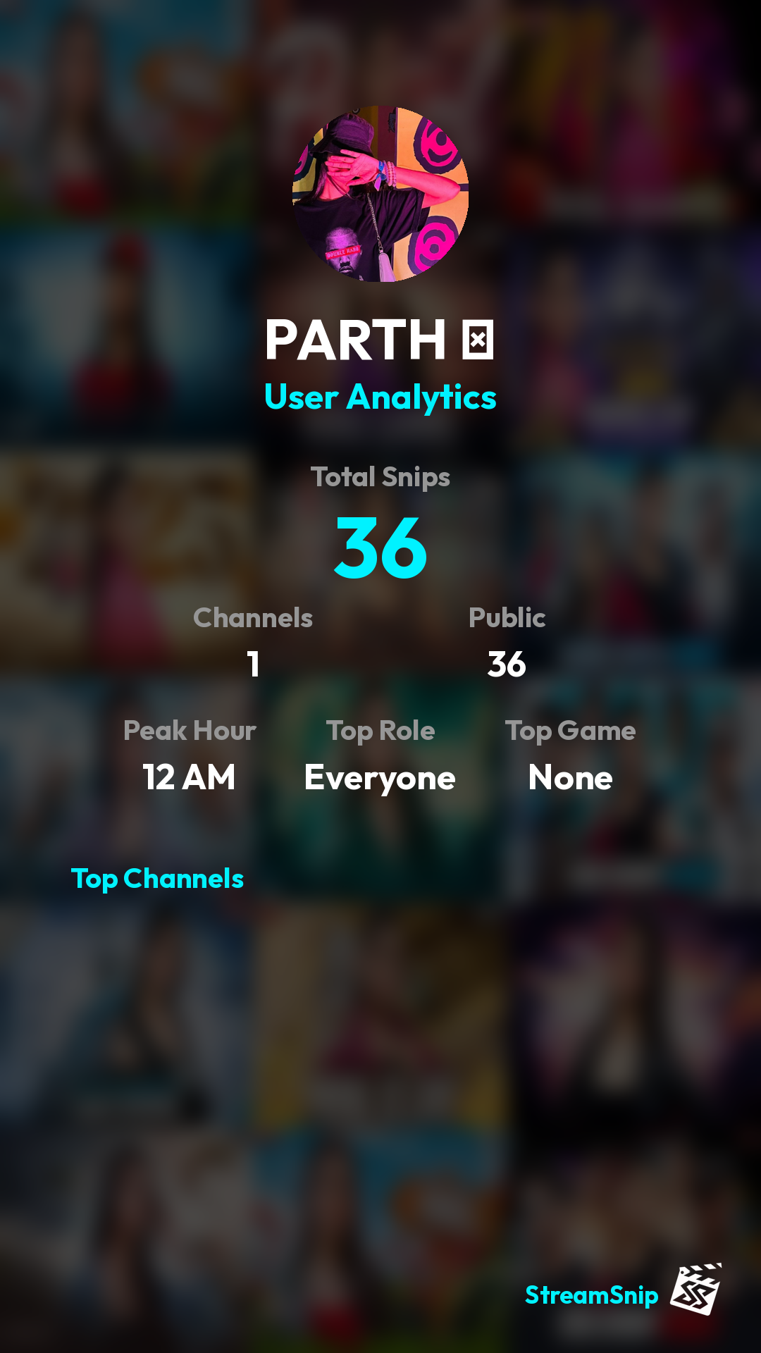 Stats Share Card