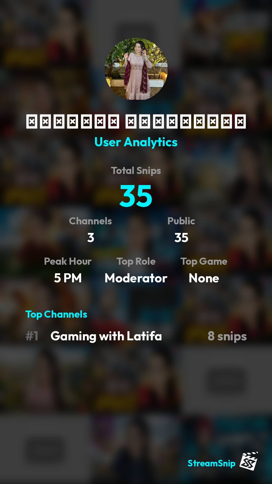 Stats Share Card