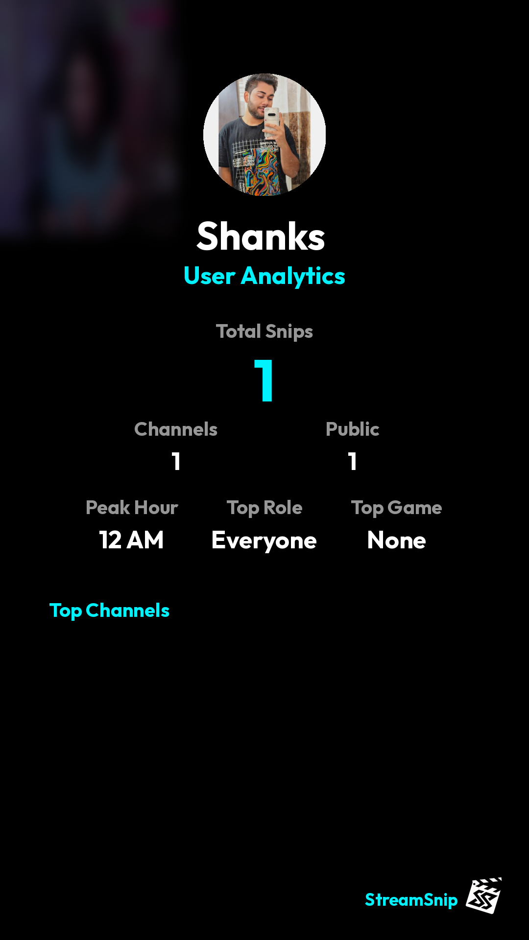 Stats Share Card