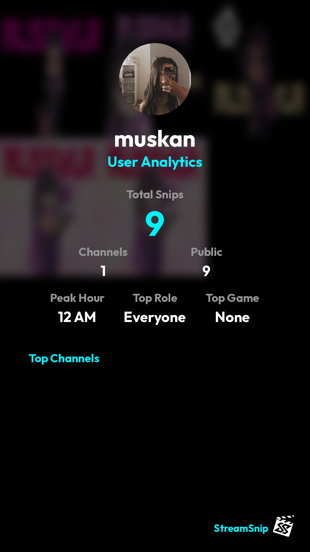 Stats Share Card